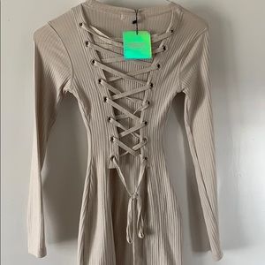 Misguided corset dress